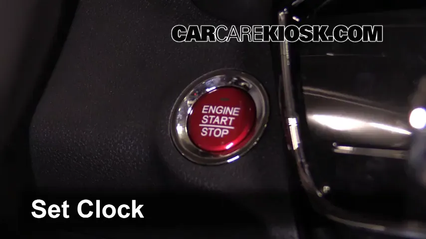 2016 Honda HR-V EX 1.8L 4 Cyl. Clock